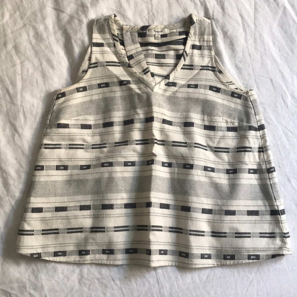 Madewell open back Tank Top XS